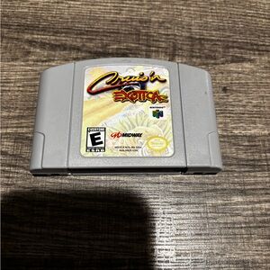 Nintendo Cruis'n Exotica N64 Cartridge - Light Gray with Color Label